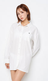 モデル:166cm(着用サイズ:FREE 着用カラー:WHT)