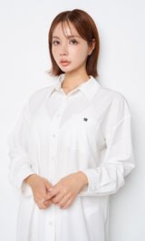 モデル:166cm(着用サイズ:FREE 着用カラー:WHT)