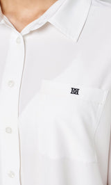 モデル:166cm(着用サイズ:FREE 着用カラー:WHT)