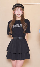 グラフィックロゴTシャツ