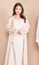 モデル:155cm(着用サイズ:FREE 着用カラー:IVO)