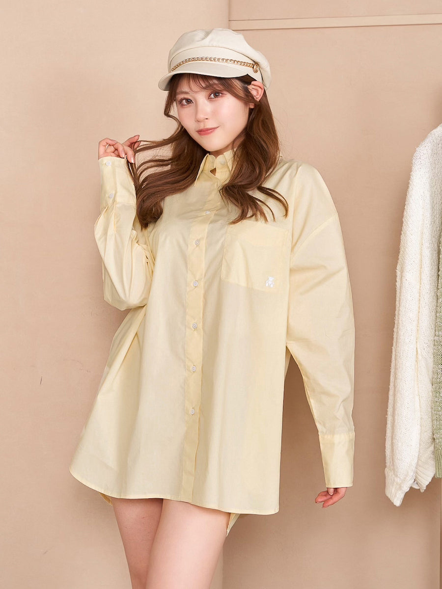 モデル:163cm(着用サイズ:FREE 着用カラー:YEL)