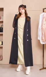 モデル:163cm(着用サイズ:FREE 着用カラー:BLK)