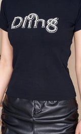 グラフィックパールTシャツ