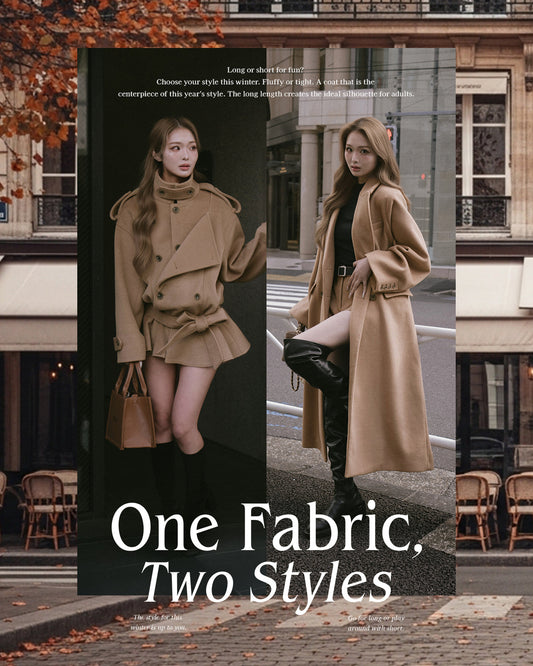 One Fabric, Two Styles