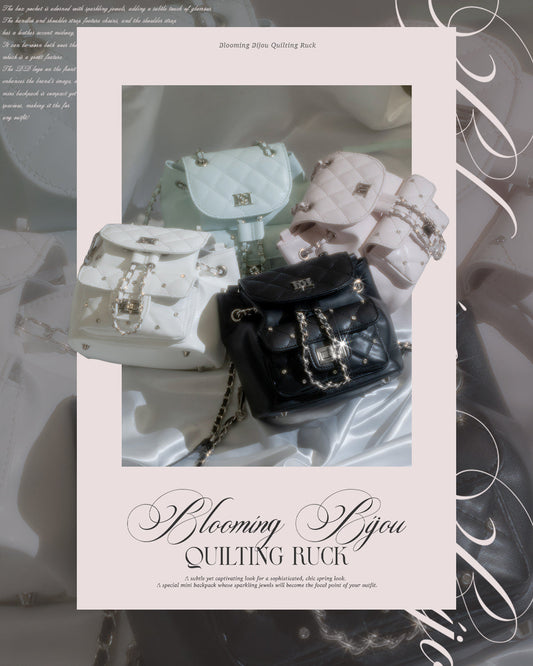 Blooming Bijou Quilting Ruck