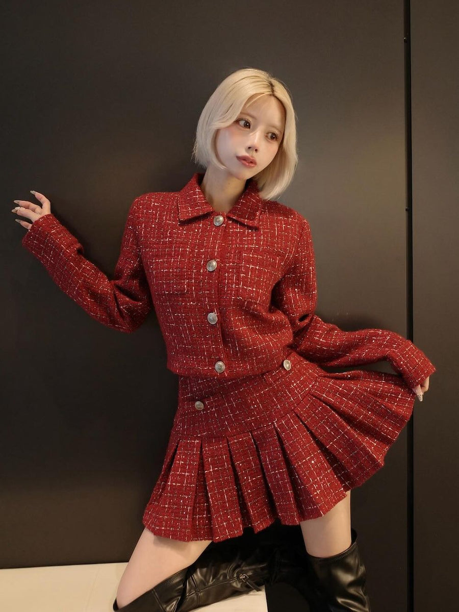 モデル：155cm（着用サイズ：FREE　着用カラー：BRD）