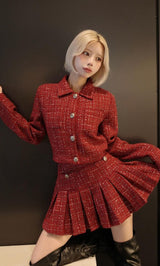 モデル：155cm（着用サイズ：FREE　着用カラー：BRD）