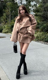 モデル：156cm（着用サイズ：FREE　着用カラー：CAM）