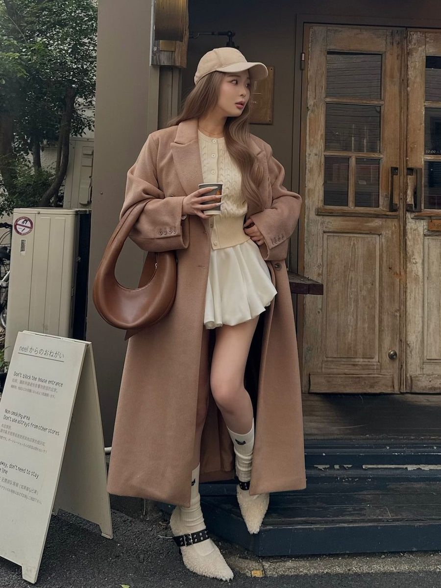 モデル：163cm（着用サイズ：FREE　着用カラー：CAM）