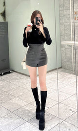 モデル：165cm（着用サイズ：FREE　着用カラー：GRY）