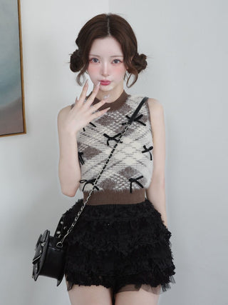 モデル：158cm（着用サイズ：FREE　着用カラー：BRN）
