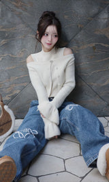 モデル：158cm（着用サイズ：FREE　着用カラー：IVO）