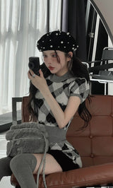モデル：160cm（着用サイズ：FREE　着用カラー：GRY）