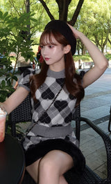 モデル：160cm（着用サイズ：FREE　着用カラー：GRY）