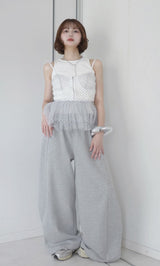 モデル：160cm（着用サイズ：FREE　着用カラー：GRY）