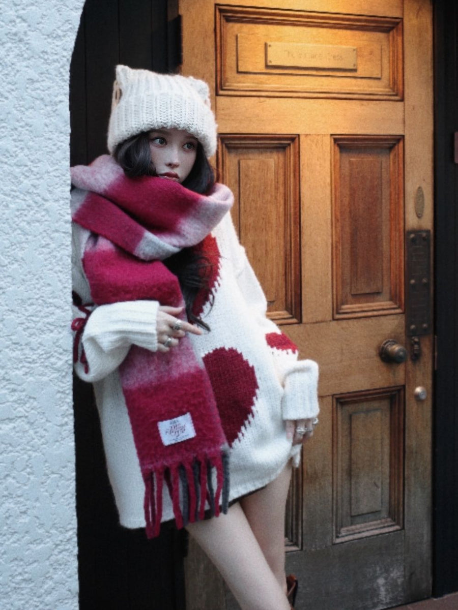 モデル：160cm（着用サイズ：FREE　着用カラー：IVO）