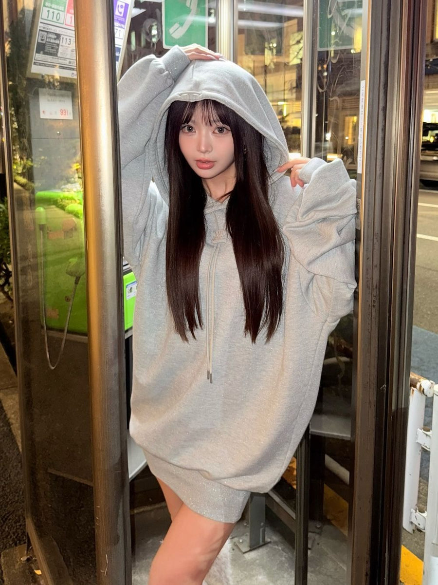 モデル：158cm（着用サイズ：FREE　着用カラー：GRY）