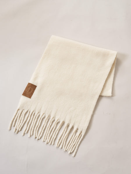 Leather Tag Patch Volume Muffler