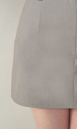 モデル：163cm（着用サイズ：S　着用カラー：GRY）