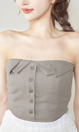 モデル：165cm（着用サイズ：FREE　着用カラー：GRY）