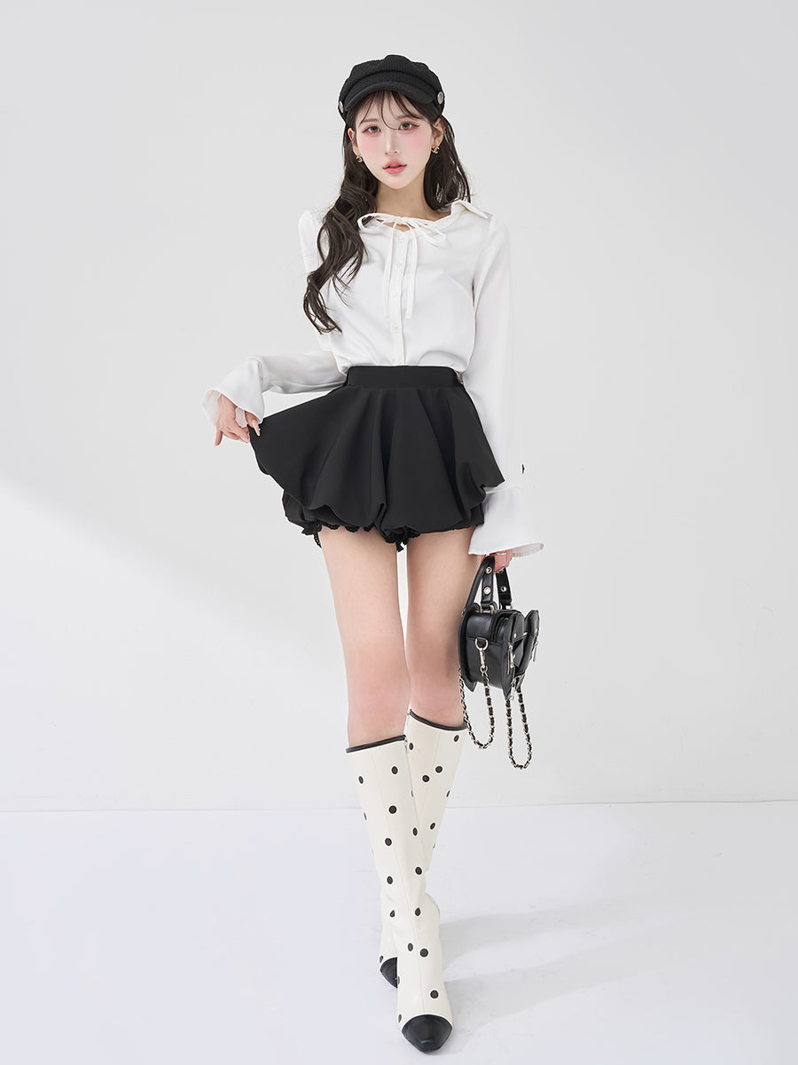モデル：165cm（着用サイズ：FREE　着用カラー：C-GRY）