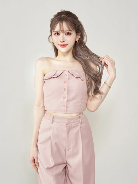 Color Design Bandeau Top