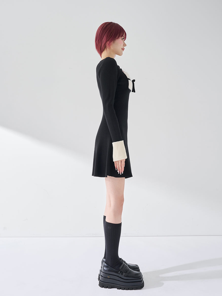 モデル：165cm（着用サイズ：FREE　着用カラー：BLK）