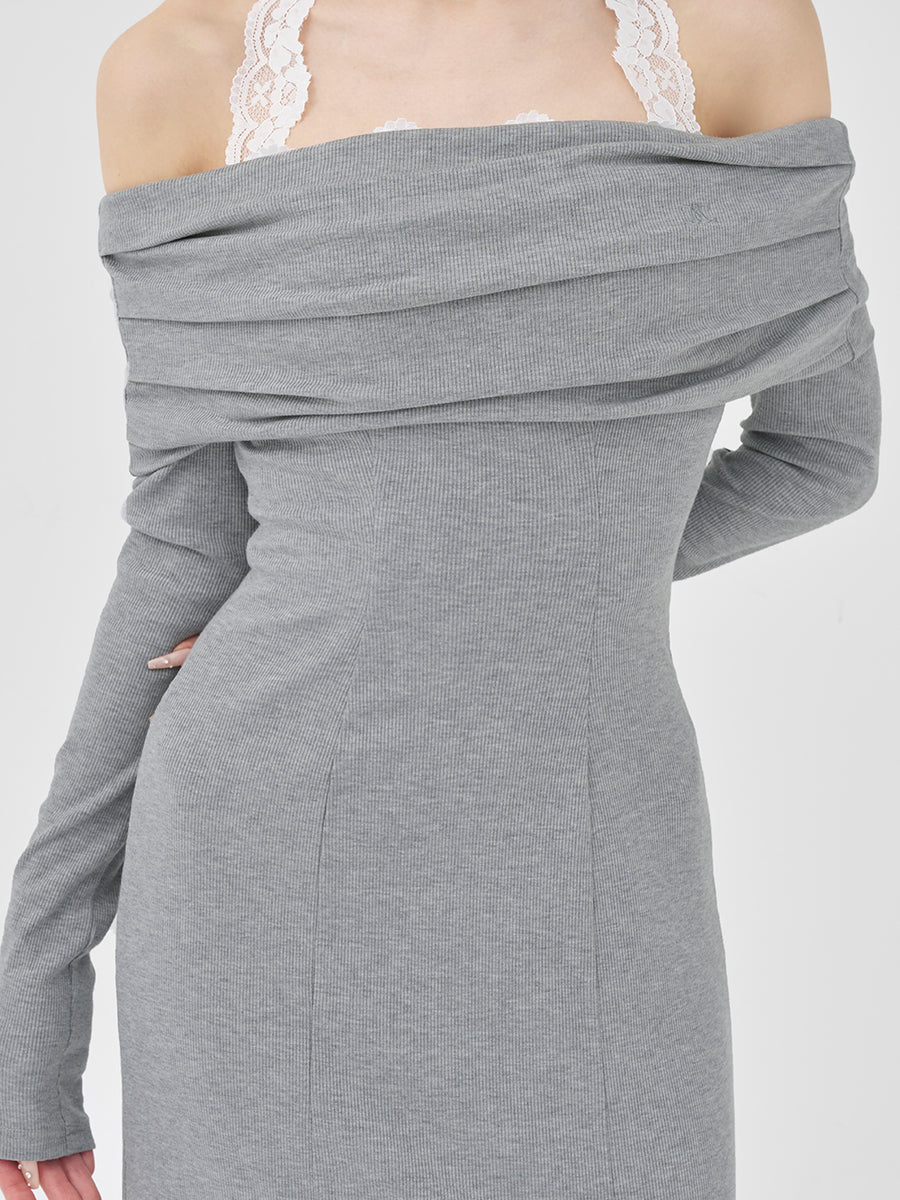 モデル：165cm（着用サイズ：FREE　着用カラー：GRY）
