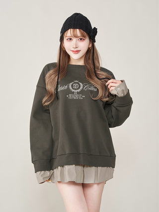 モデル：165cm（着用サイズ：FREE　着用カラー：C-GRY）