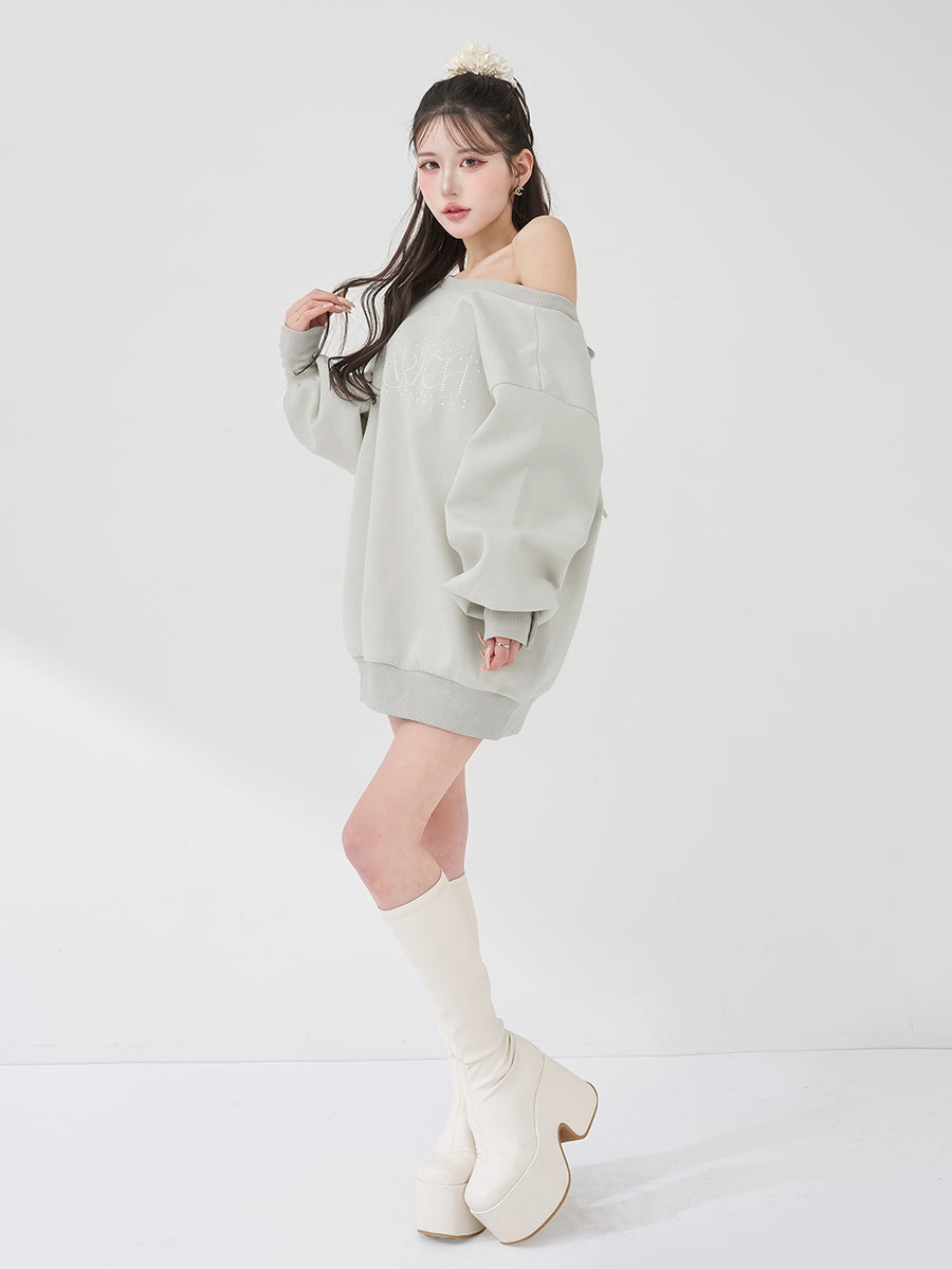 モデル：165cm（着用サイズ：FREE　着用カラー：L-GRY）