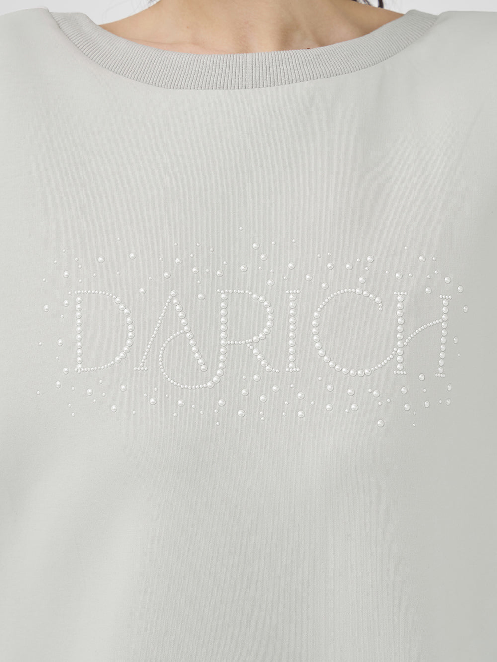 バックリボンパールグラフィックスウェットプルオーバー