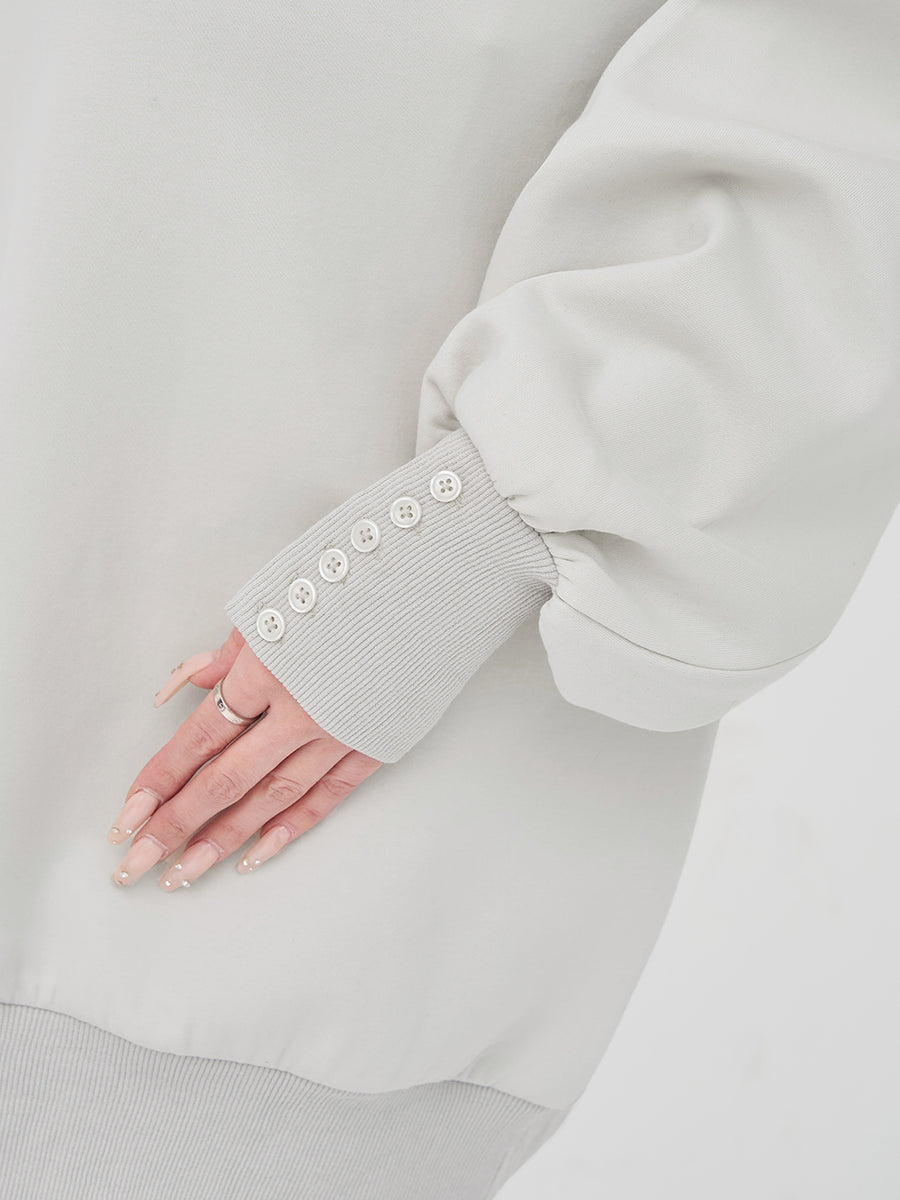 モデル：165cm（着用サイズ：FREE　着用カラー：L-GRY）