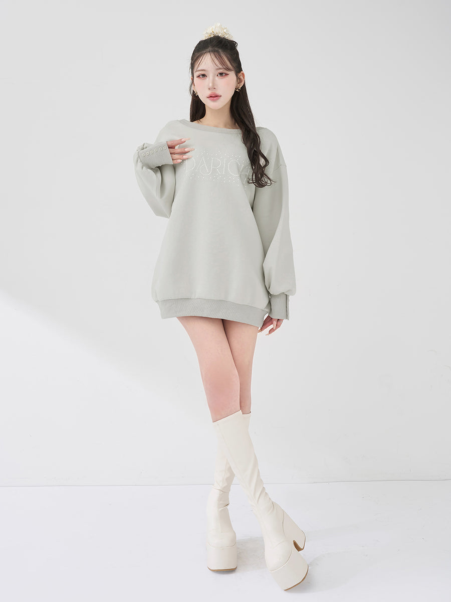 モデル：165cm（着用サイズ：FREE　着用カラー：L-GRY）