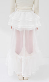 モデル：165cm（着用サイズ：S　着用カラー：WHT）