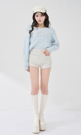 モデル：165cm（着用サイズ：S　着用カラー：WHT）