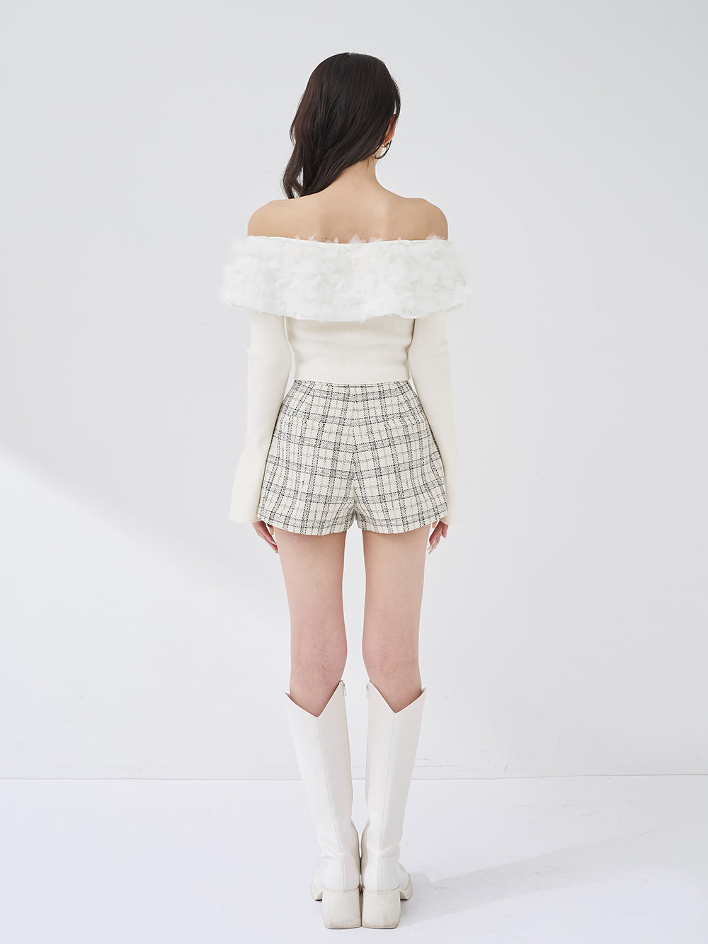 フレアスリーブフラワーオフショルトップス – Darich