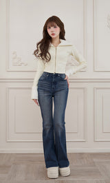 モデル：165cm（着用サイズ：FREE　着用カラー：WHT）