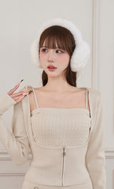 モデル：165cm（着用サイズ：FREE　着用カラー：IVO）