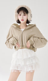 モデル：165cm（着用サイズ：FREE　着用カラー：BEG）