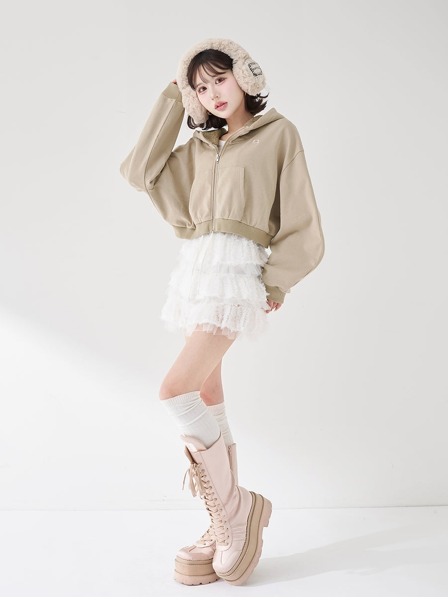 モデル：165cm（着用サイズ：FREE　着用カラー：BEG）