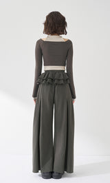 モデル：165cm（着用サイズ：FREE　着用カラー：C-GRY）