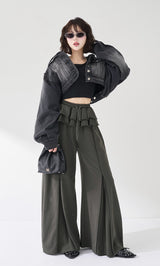 モデル：165cm（着用サイズ：FREE　着用カラー：C-GRY）