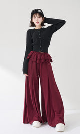 モデル：165cm（着用サイズ：FREE　着用カラー：BRD）