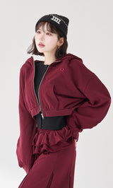 モデル：165cm（着用サイズ：FREE　着用カラー：BRD）