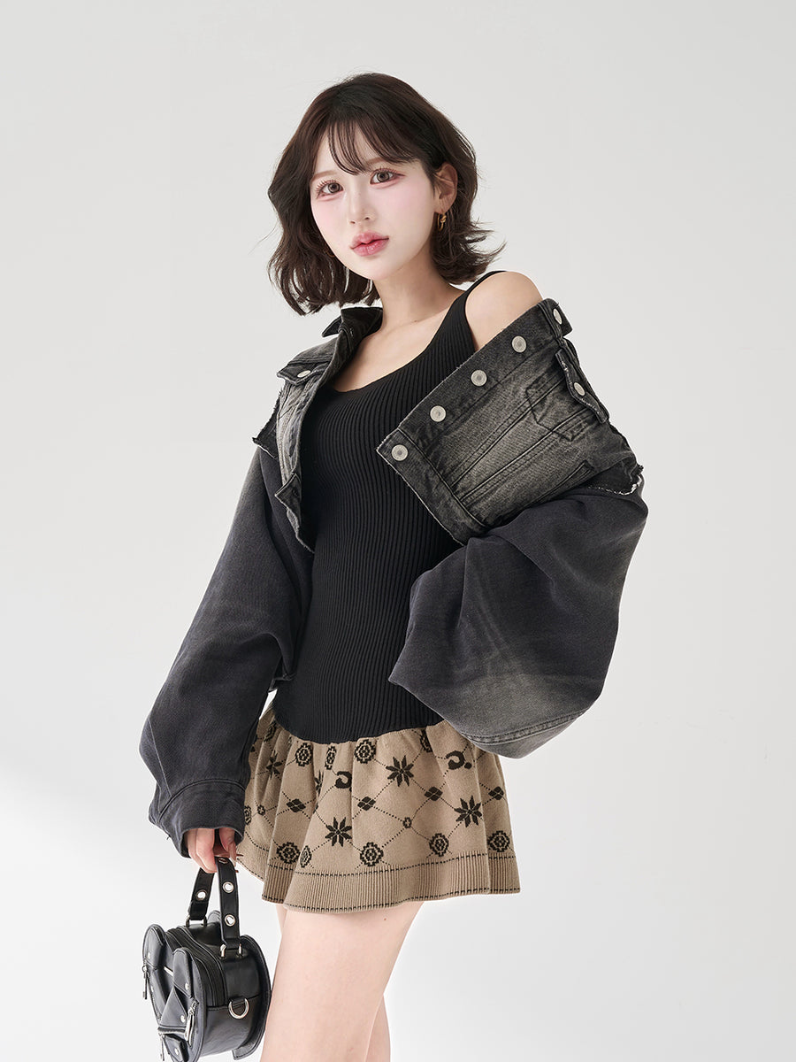 モデル：165cm（着用サイズ：FREE　着用カラー：G-BEG）