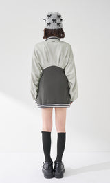 モデル：165cm（着用サイズ：FREE　着用カラー：C-GRY）