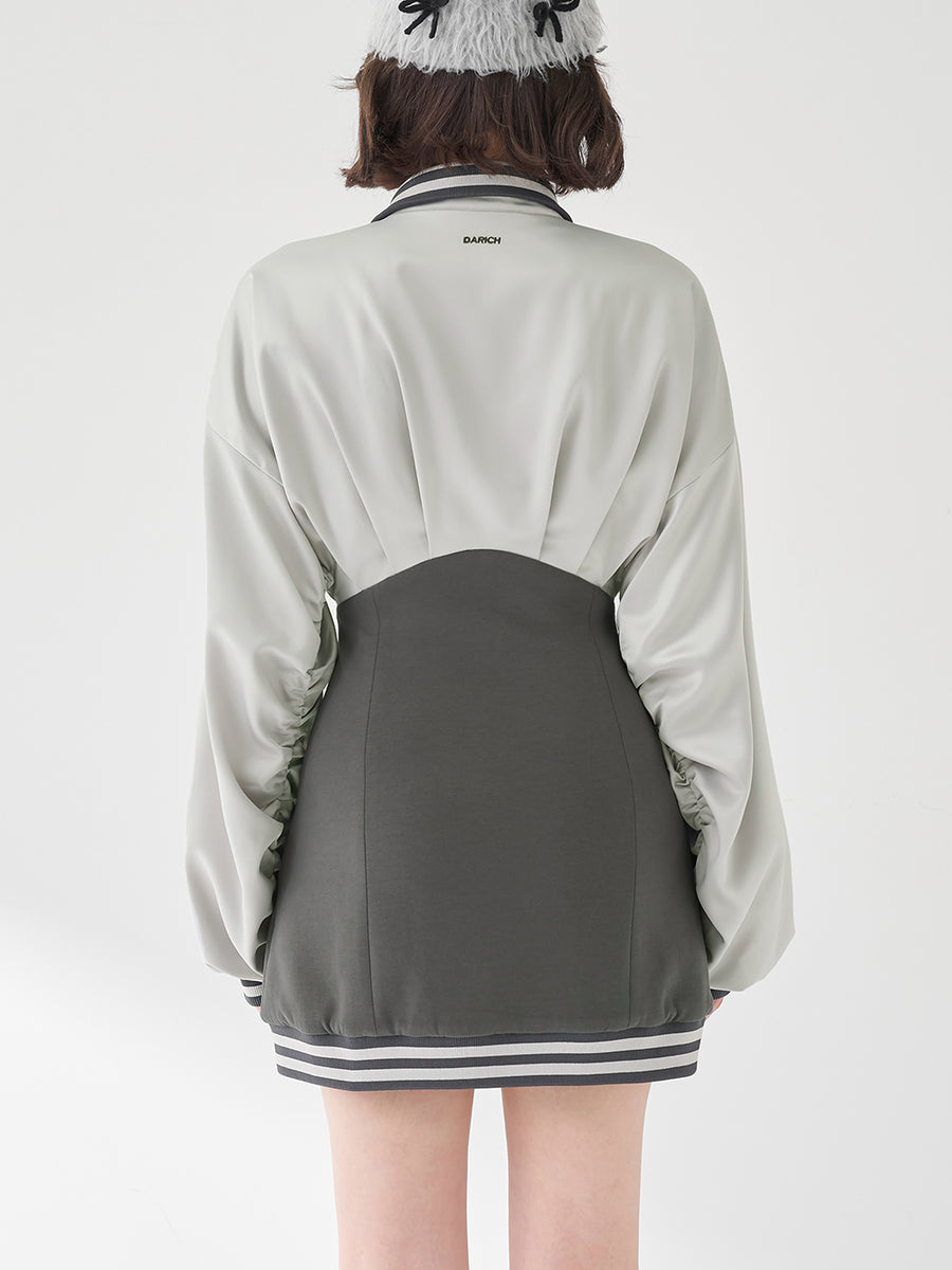 モデル：165cm（着用サイズ：FREE　着用カラー：C-GRY）