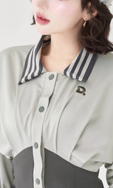 モデル：165cm（着用サイズ：FREE　着用カラー：C-GRY）