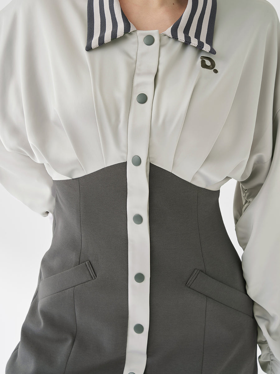 モデル：165cm（着用サイズ：FREE　着用カラー：C-GRY）